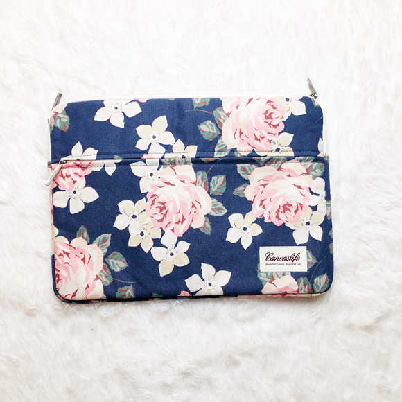 floral laptop case